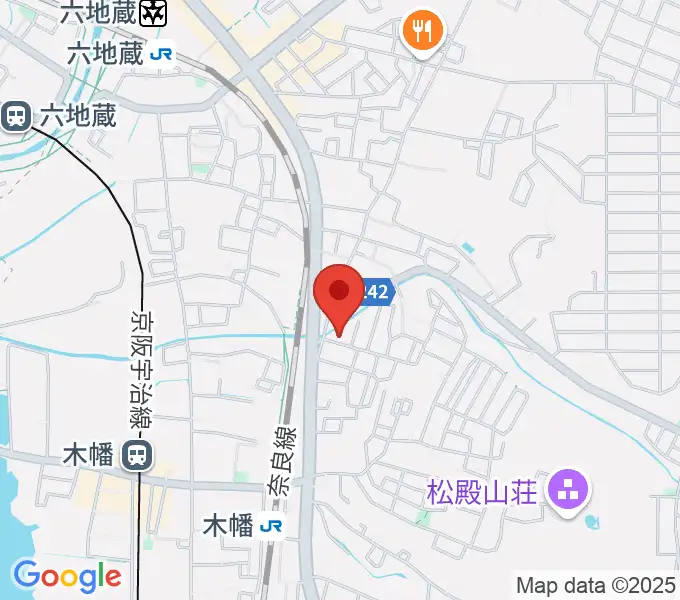 ふたば楽器店の地図