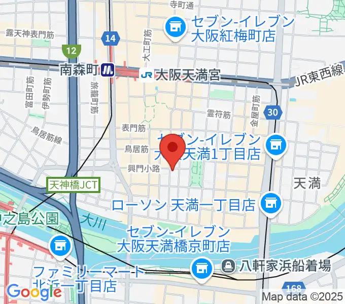アトリエやまぐちの地図