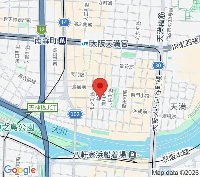 アトリエやまぐちの地図