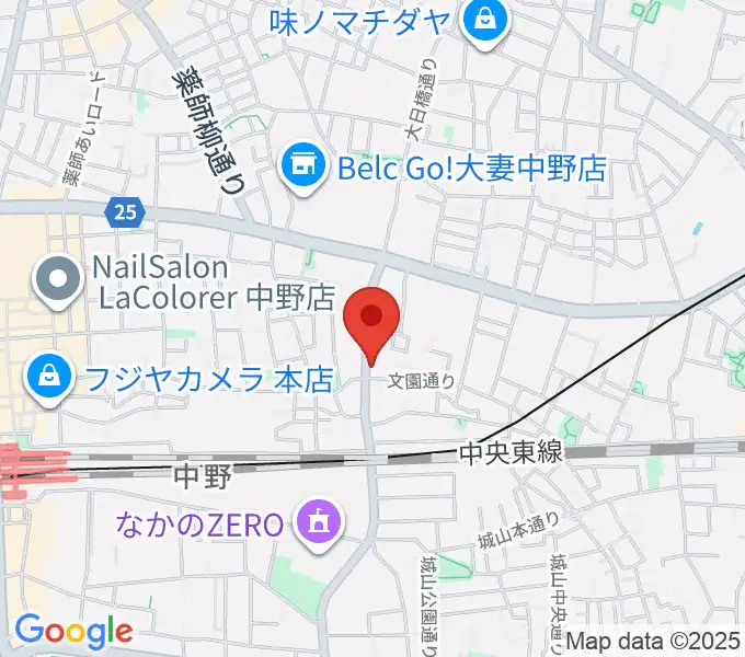 リペアショップPINEの地図