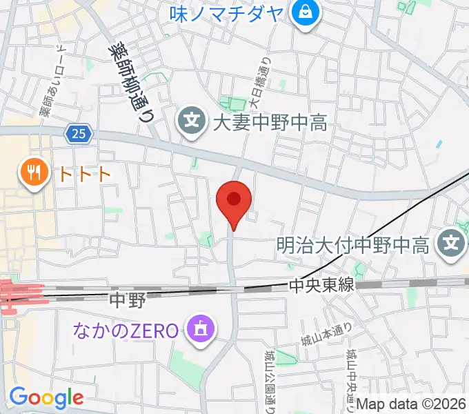 リペアショップPINEの地図