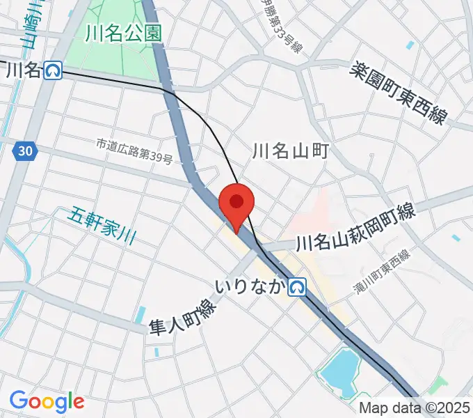 ギターショップTWO TONEの地図