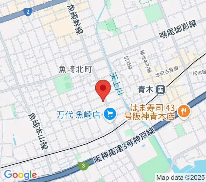グランド楽器の地図