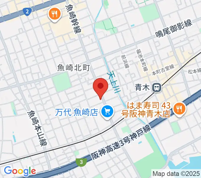 グランド楽器の地図