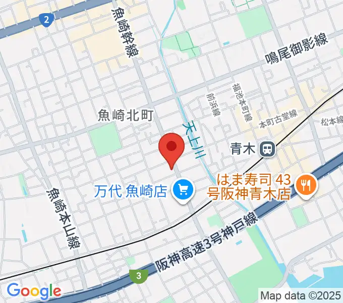 グランド楽器の地図