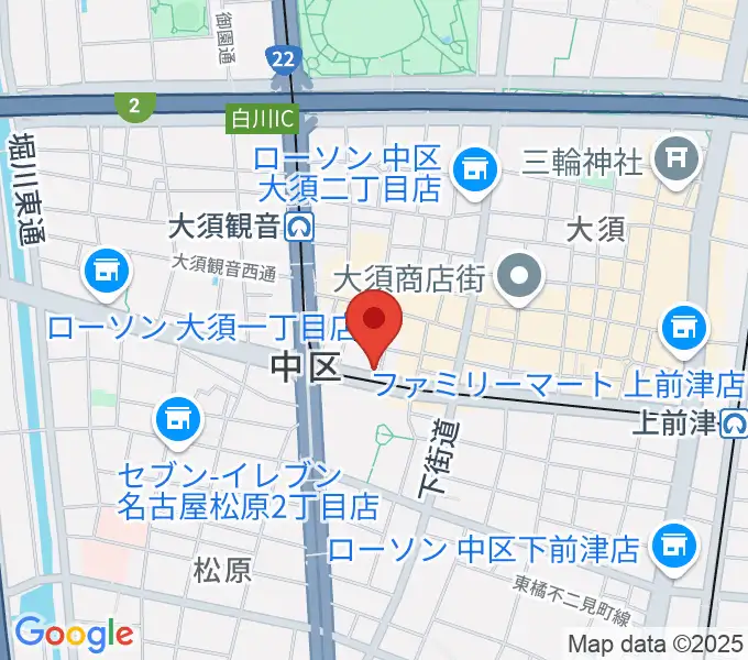 グレイテストヒッツの地図