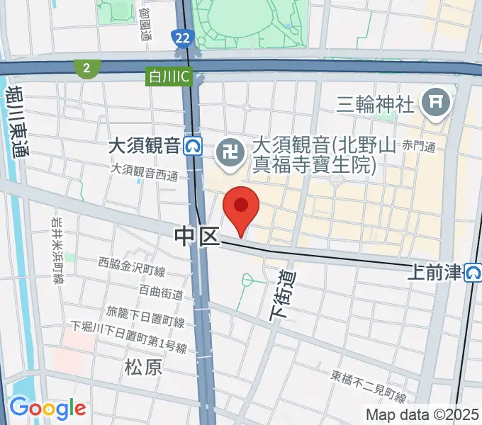 グレイテストヒッツの地図