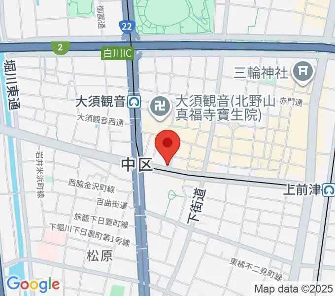 グレイテストヒッツの地図
