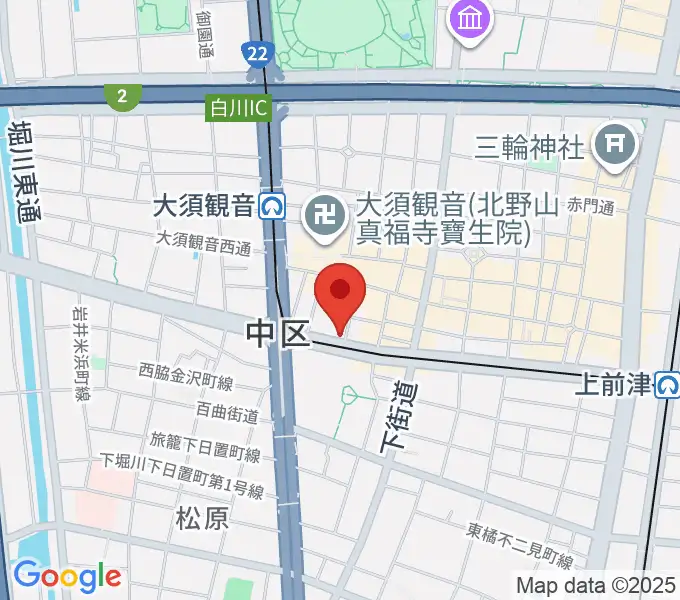 グレイテストヒッツの地図