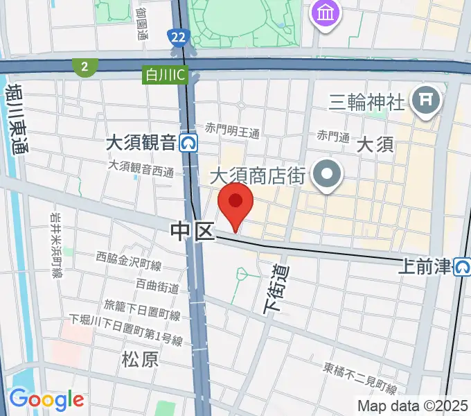 グレイテストヒッツの地図