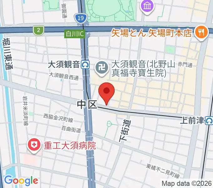 グレイテストヒッツの地図