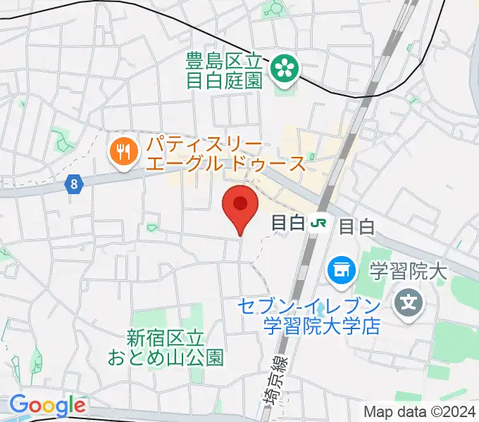 ギタルラ社 東京古典楽器センターの地図