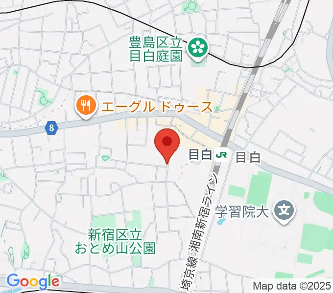 ギタルラ社 東京古典楽器センターの地図