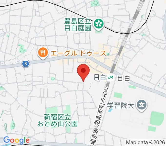 ギタルラ社 東京古典楽器センターの地図