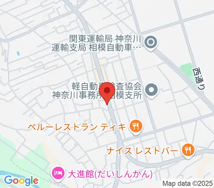 コアアートスクエアの地図