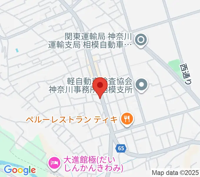 コアアートスクエアの地図