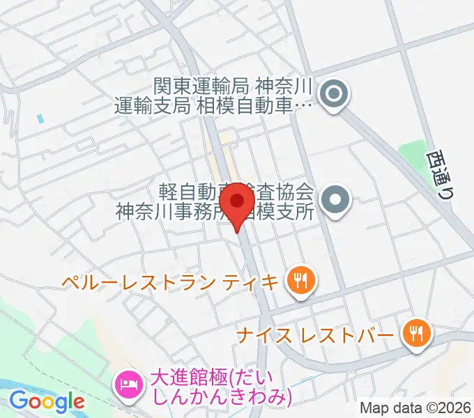 コアアートスクエアの地図