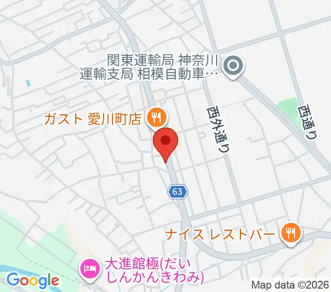 コアアートスクエアの地図