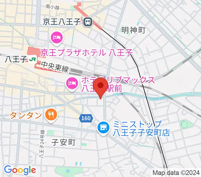 弦楽器専門店 ハイフェッツの地図