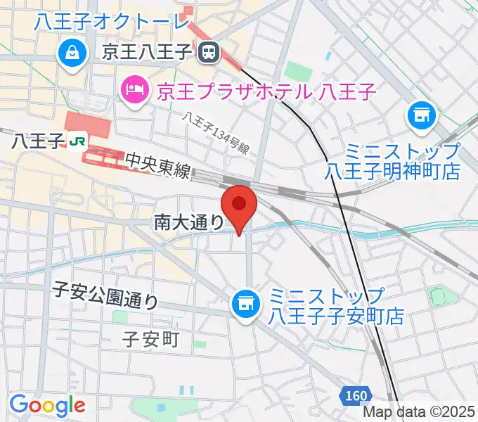 弦楽器専門店 ハイフェッツの地図