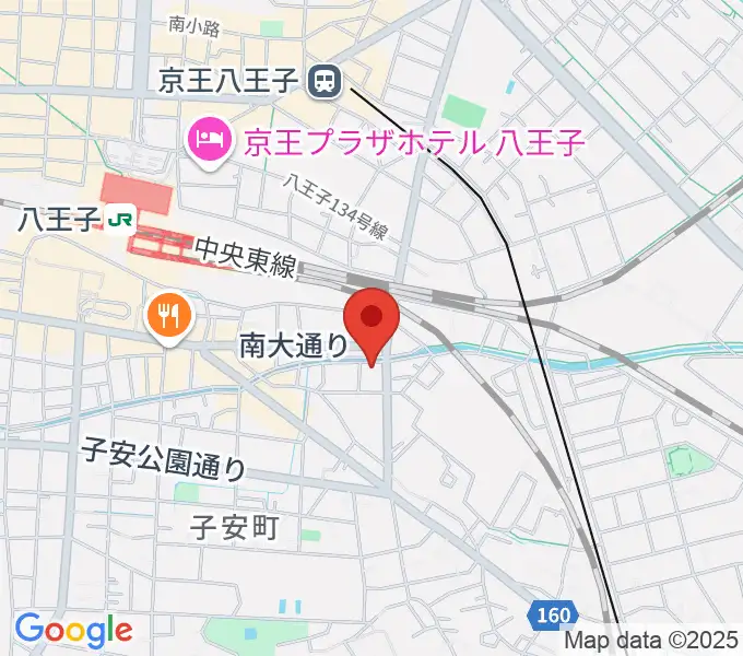 弦楽器専門店 ハイフェッツの地図
