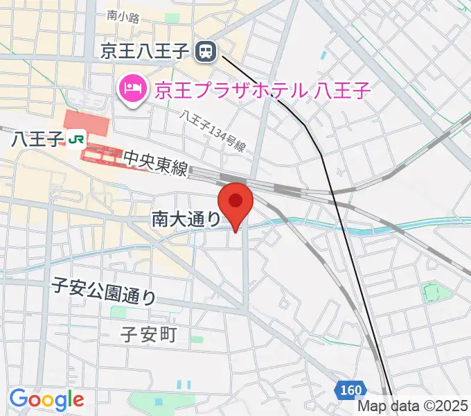 弦楽器専門店 ハイフェッツの地図