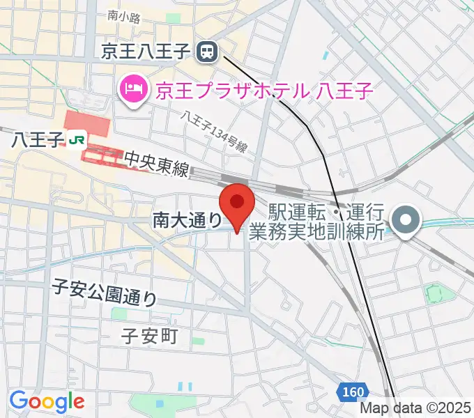 弦楽器専門店 ハイフェッツの地図
