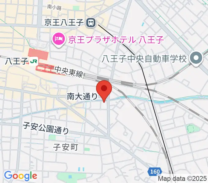 弦楽器専門店 ハイフェッツの地図