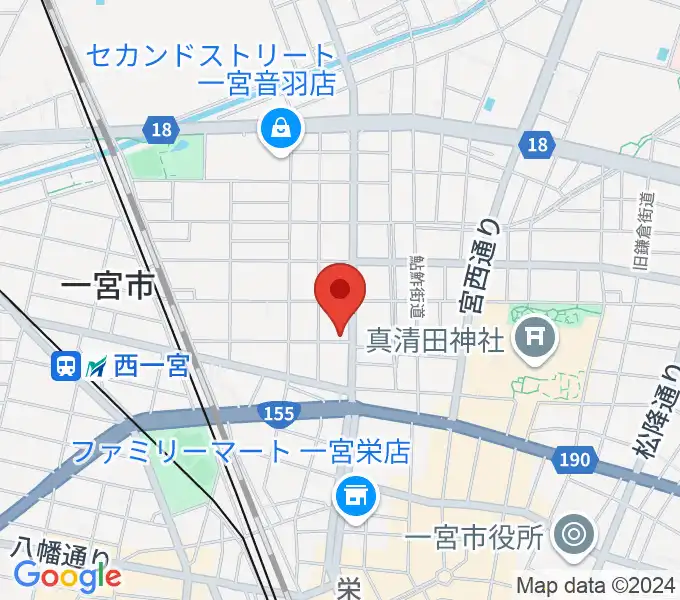 音 THE RUNの地図