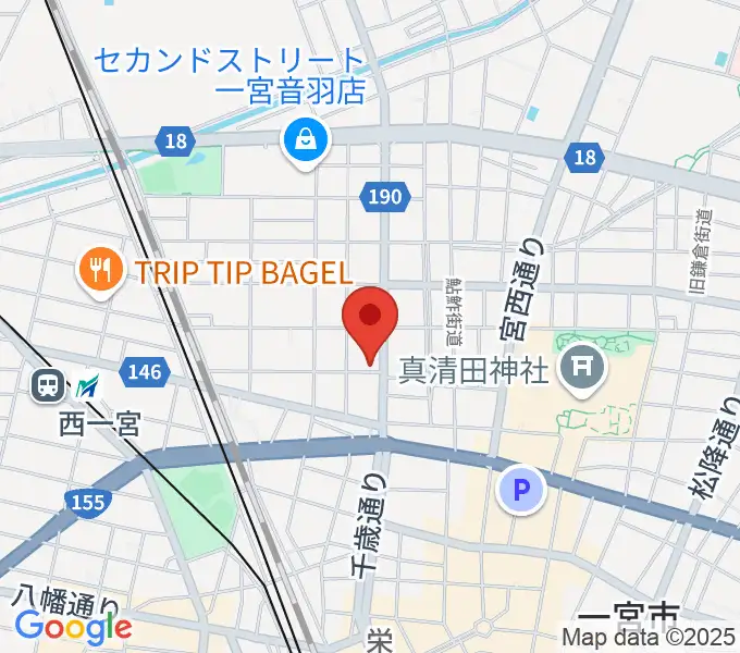音 THE RUNの地図