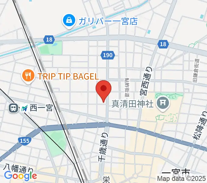 音 THE RUNの地図