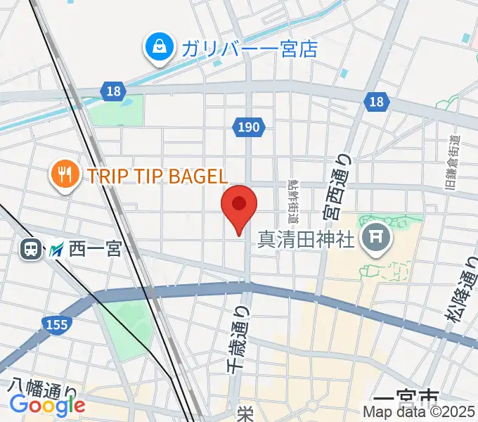 音 THE RUNの地図