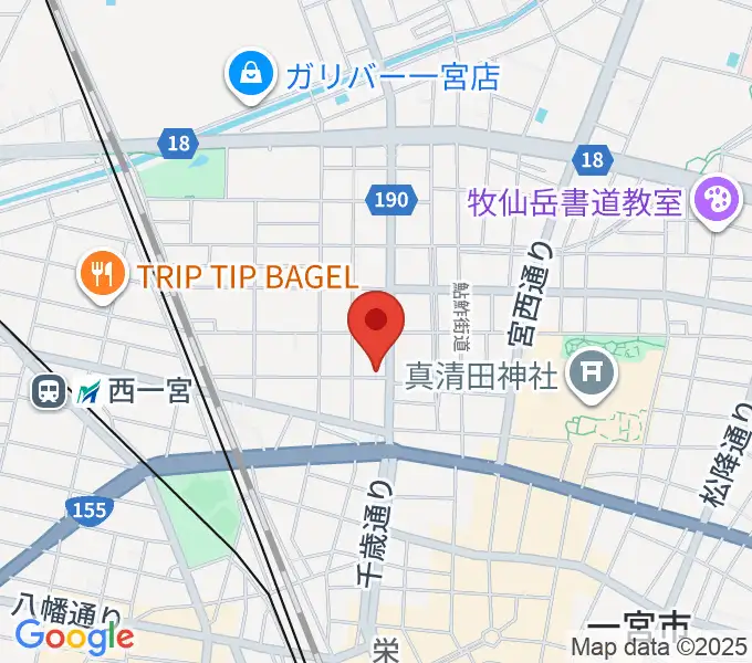 音 THE RUNの地図