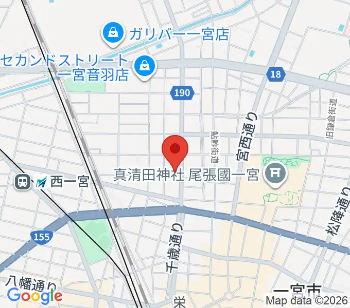 音 THE RUNの地図