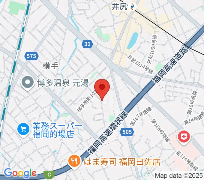 石田ヴァイオリン工房の地図