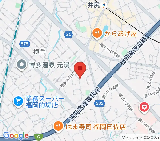 石田ヴァイオリン工房の地図