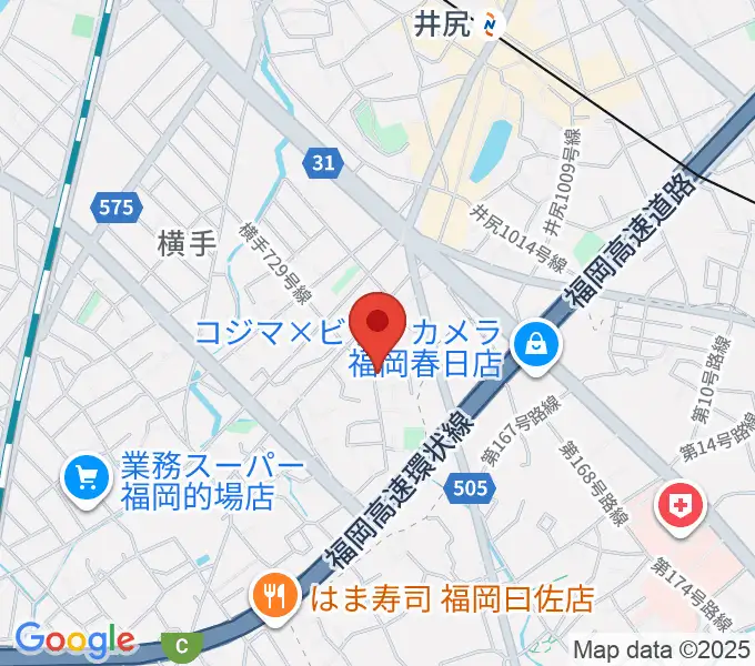 石田ヴァイオリン工房の地図
