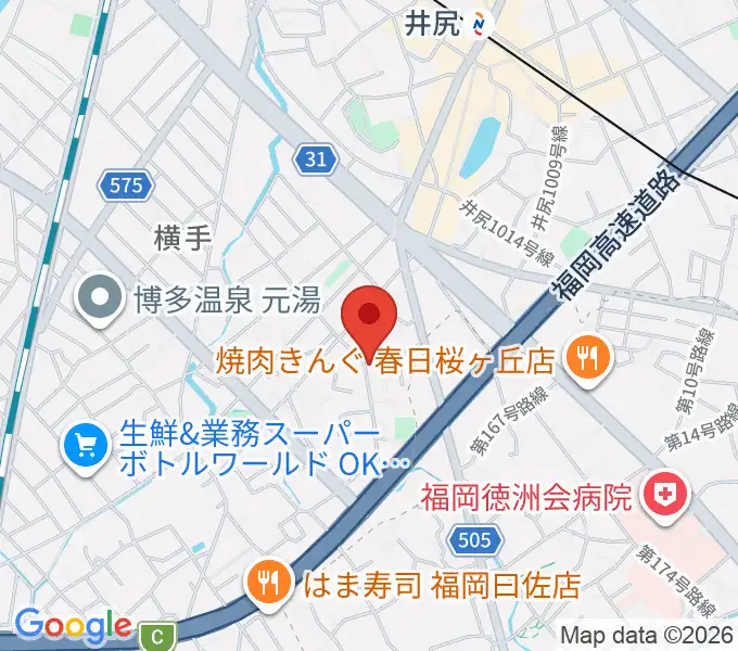 石田ヴァイオリン工房の地図