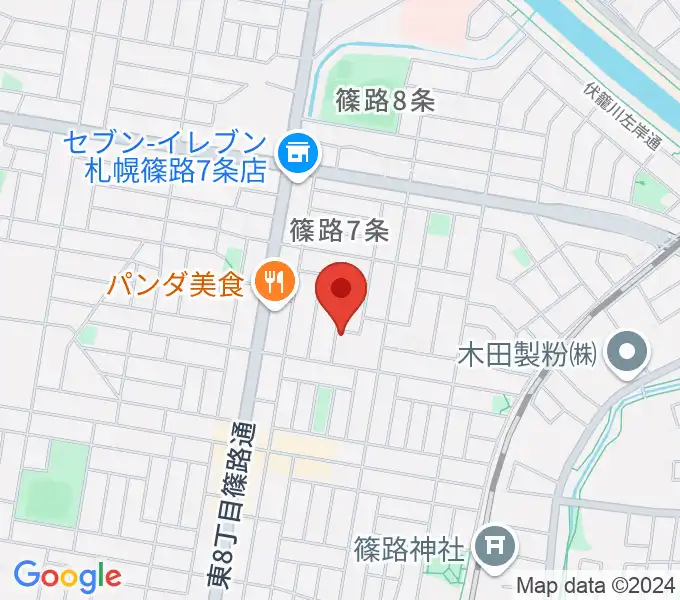 ジャパンテューバセンターの地図