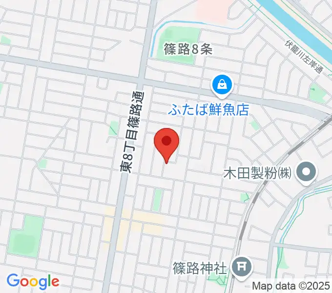 ジャパンテューバセンターの地図