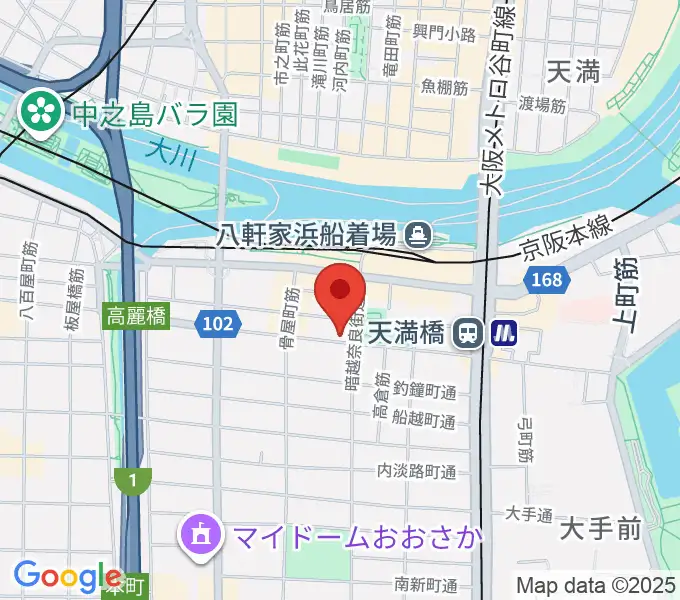 Liuteria-BATOの地図