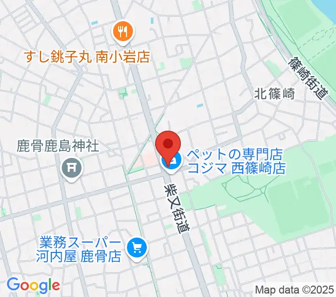 海宝堂の地図