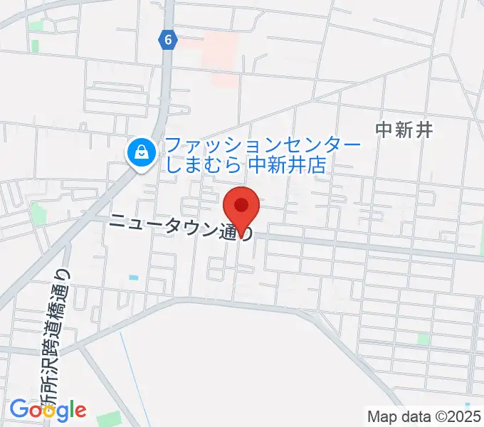 キノシタ楽器の地図