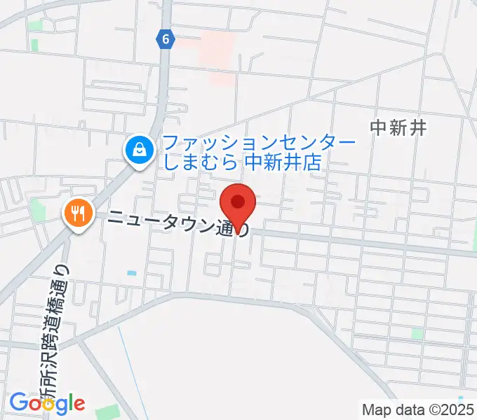 キノシタ楽器の地図