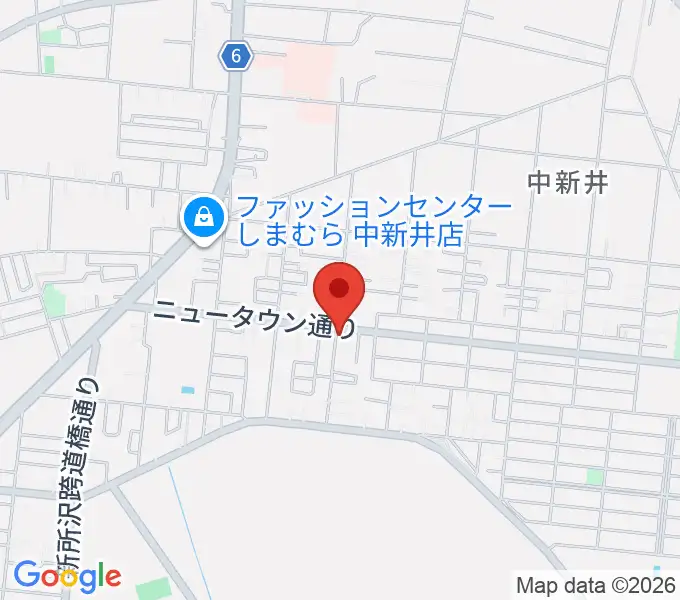 キノシタ楽器の地図
