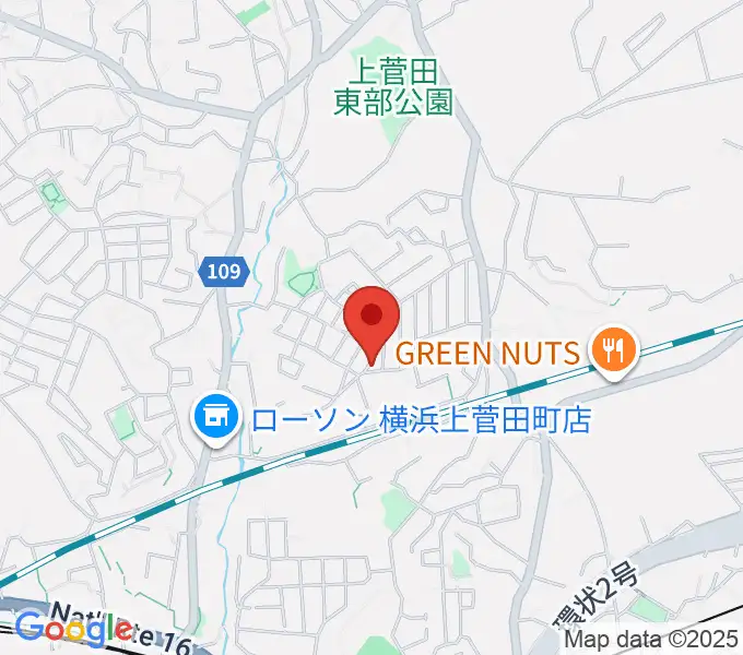 クラビアハウスの地図