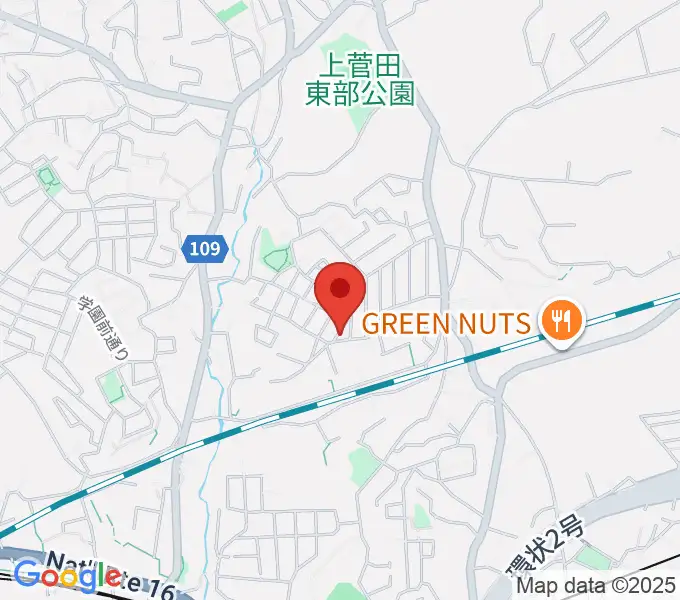 クラビアハウスの地図