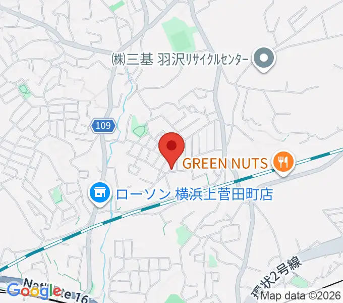 クラビアハウスの地図