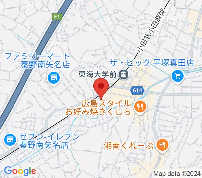 HiP-Sound秦野本店の地図