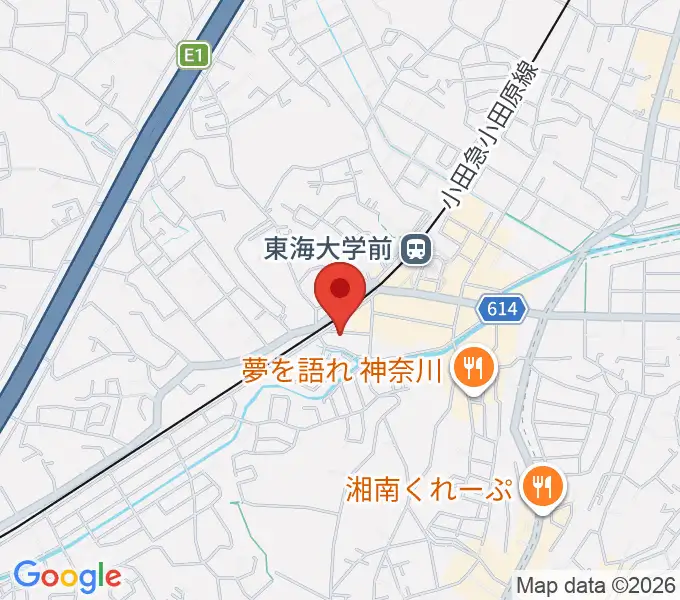 HiP-Sound秦野本店の地図
